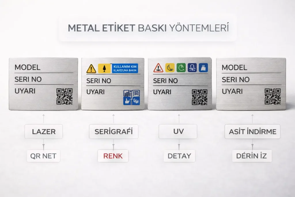 Metal Etiket Baskı Yöntemleri