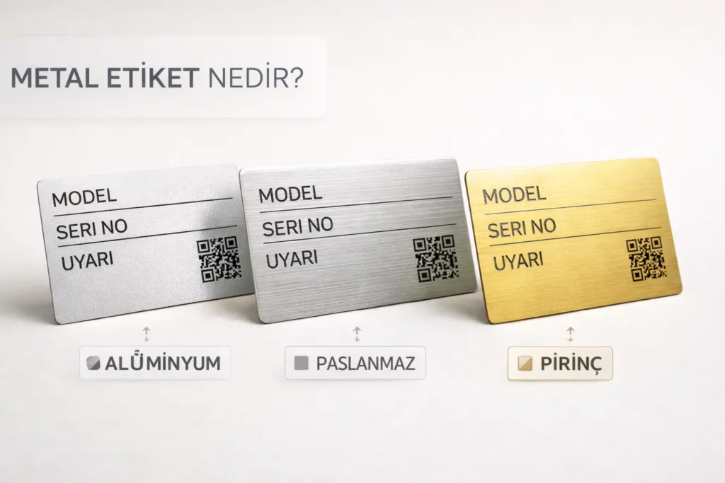 Metal Etiket nedir