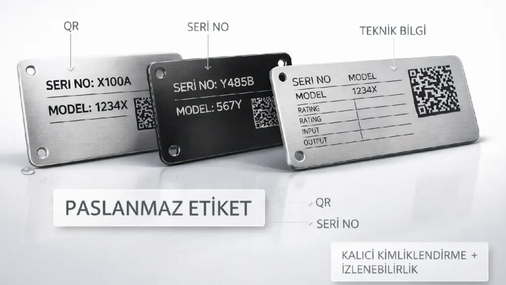 Paslanmaz Etiket Nedir