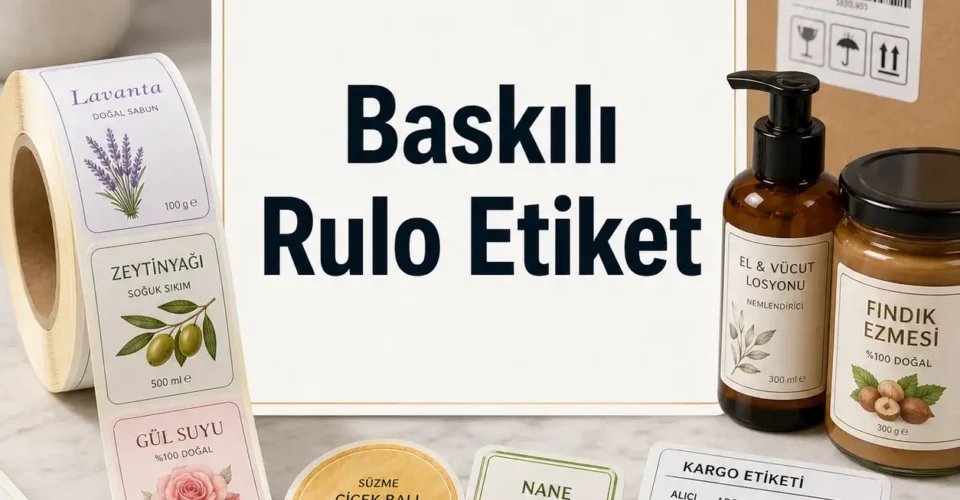 Baskılı Rulo Etiket Nedir?