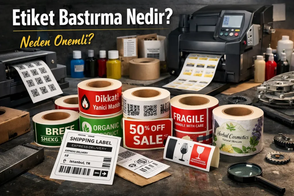 Etiket Bastırma Nedir