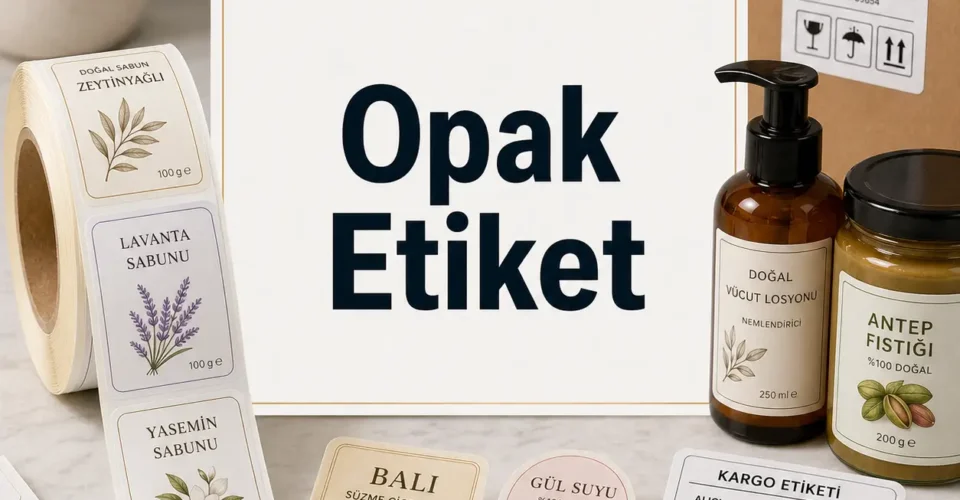 Opak Etiket Nedir