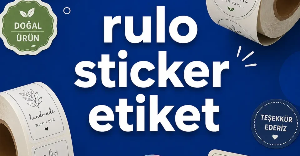 Rulo Sticker Etiket